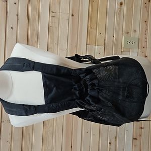 Pet Carrier Black Mesh